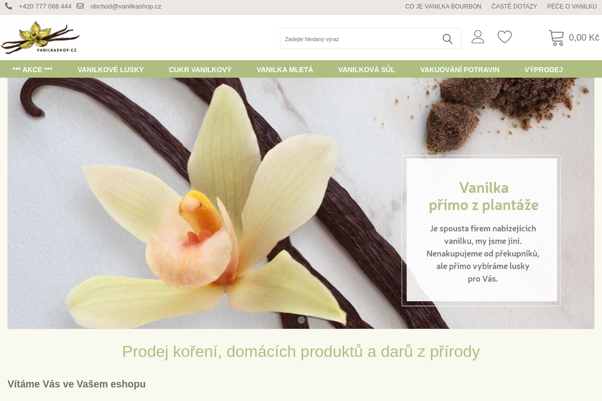 VanilkaShop.cz