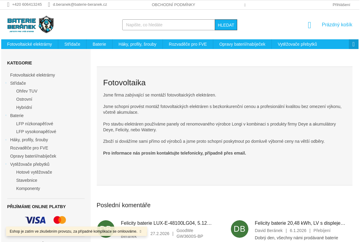 Baterie Beránek s.r.o.