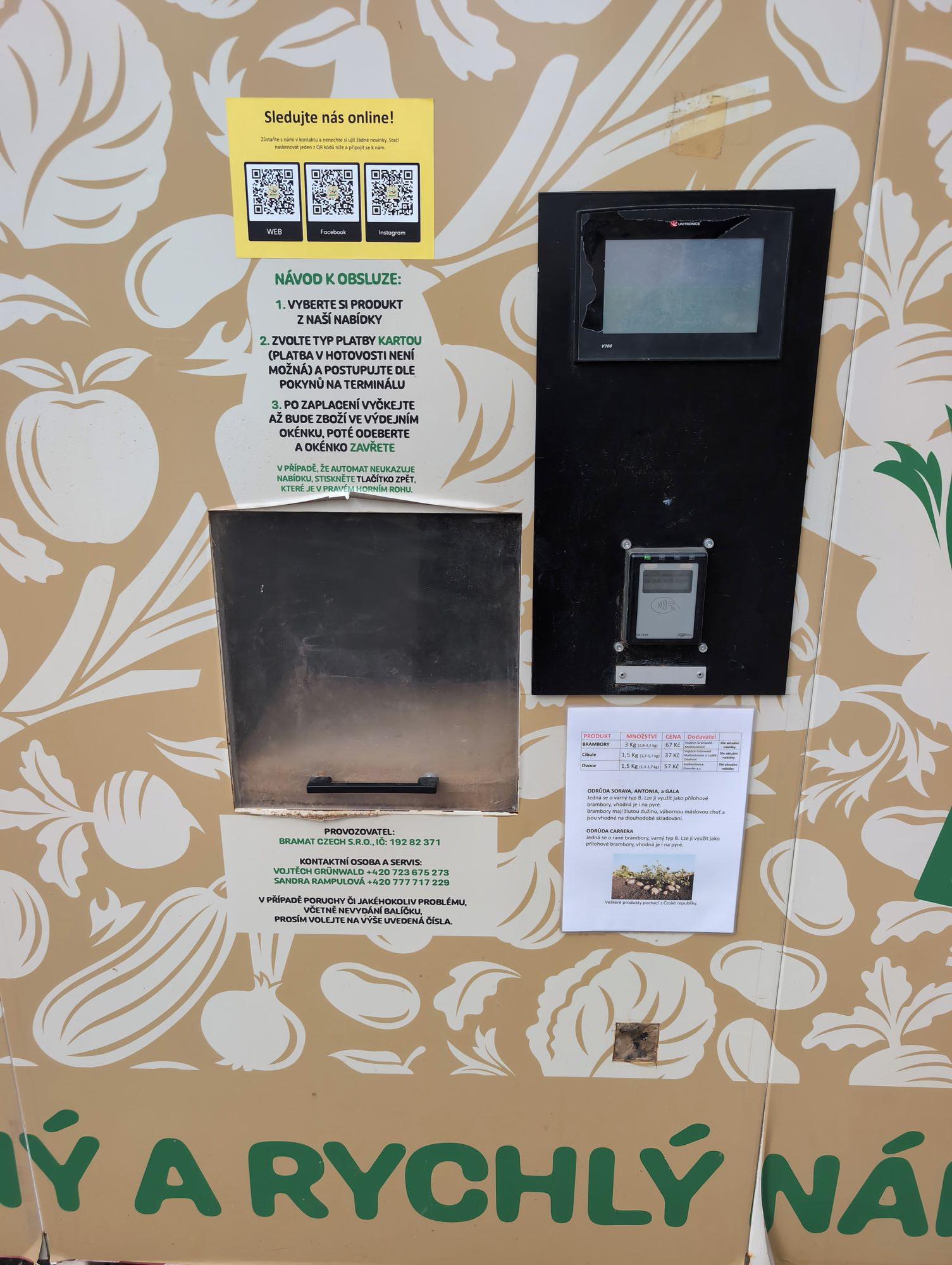 Bramat - automat na zeleninu foto 2