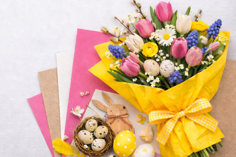 Balicí papír na květiny