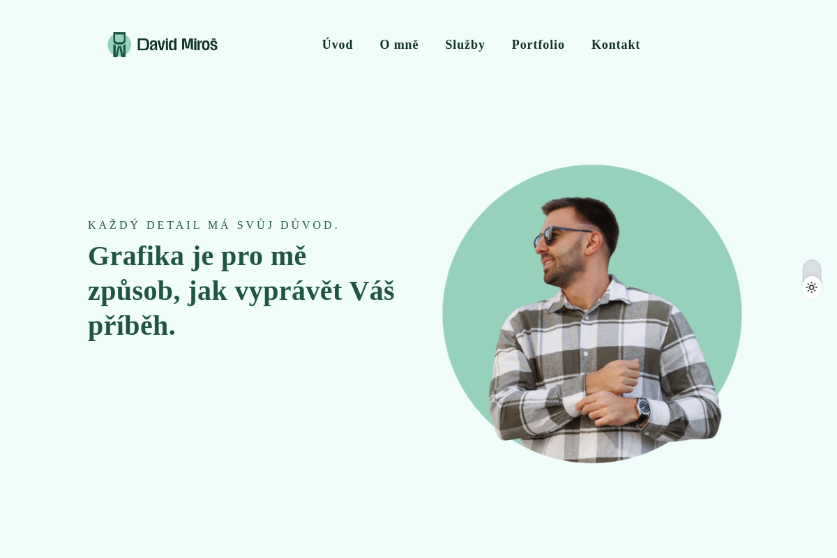 David Miroš - grafický designér