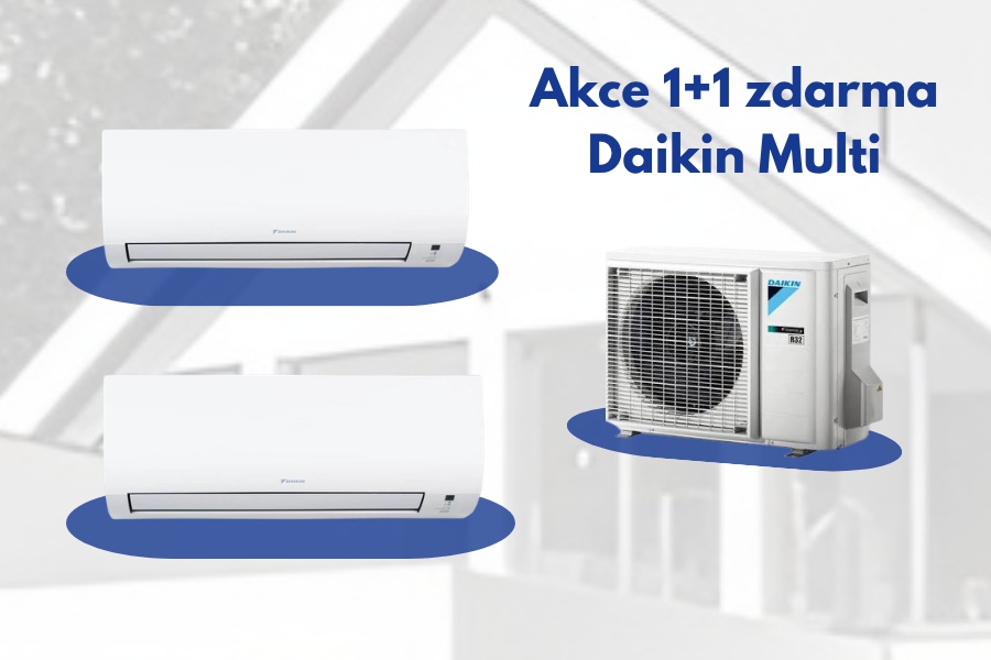 DAIKIN - Vnitřní jednotka do multisplitu zdarma