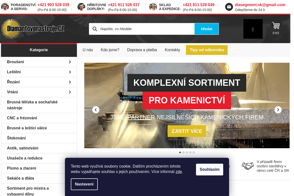 Diamantovenastroje.cz foto 1