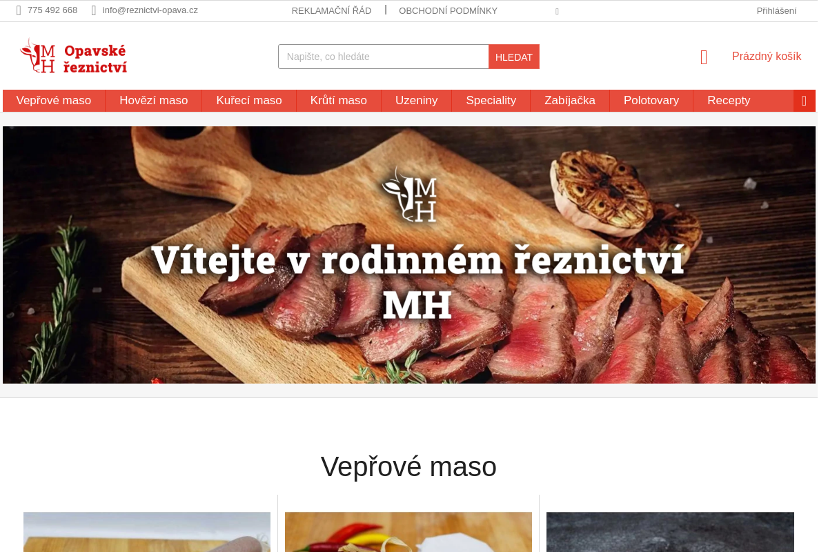 Řeznictví a uzenářství Hopp