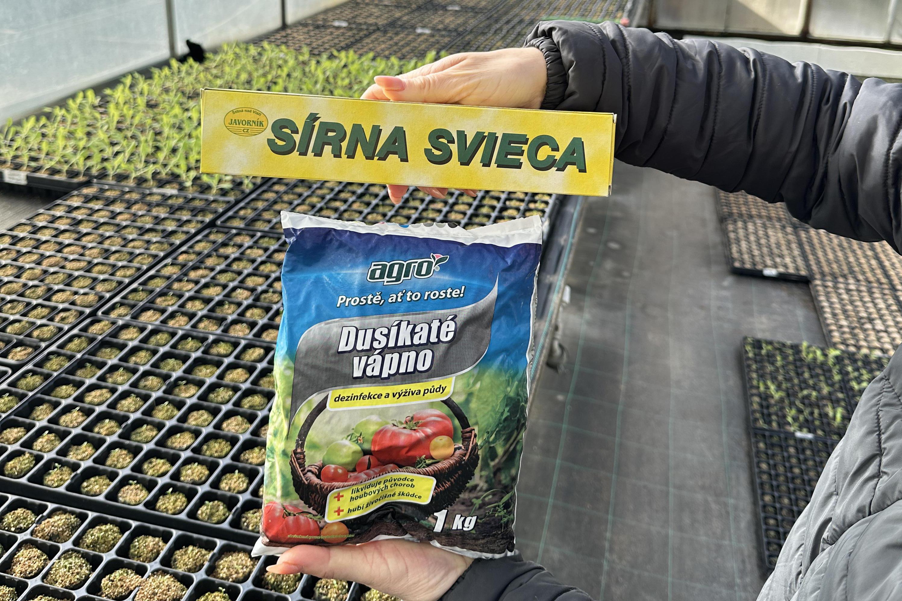 Dezinfekce skleníků máme vše potřebné