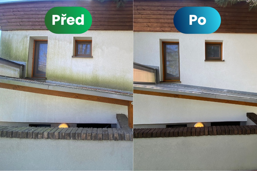 Čištění fasád