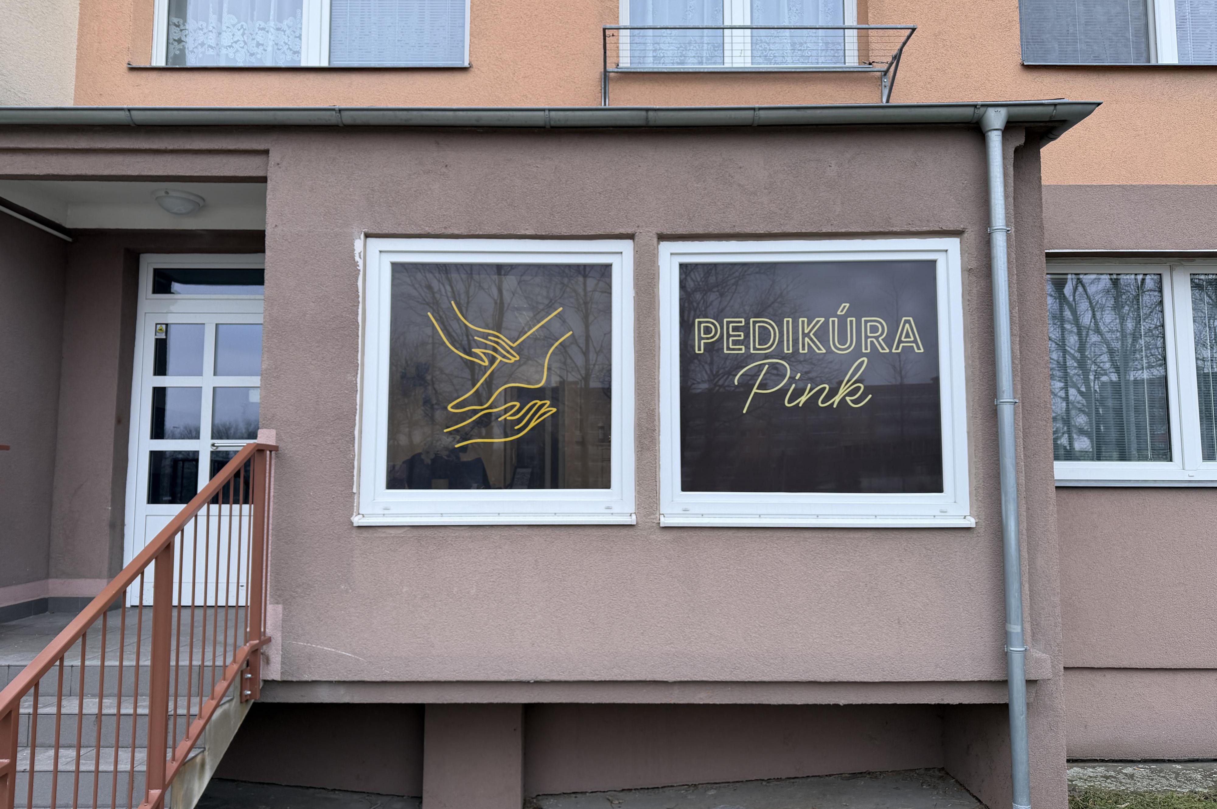 Pedikúra Pink