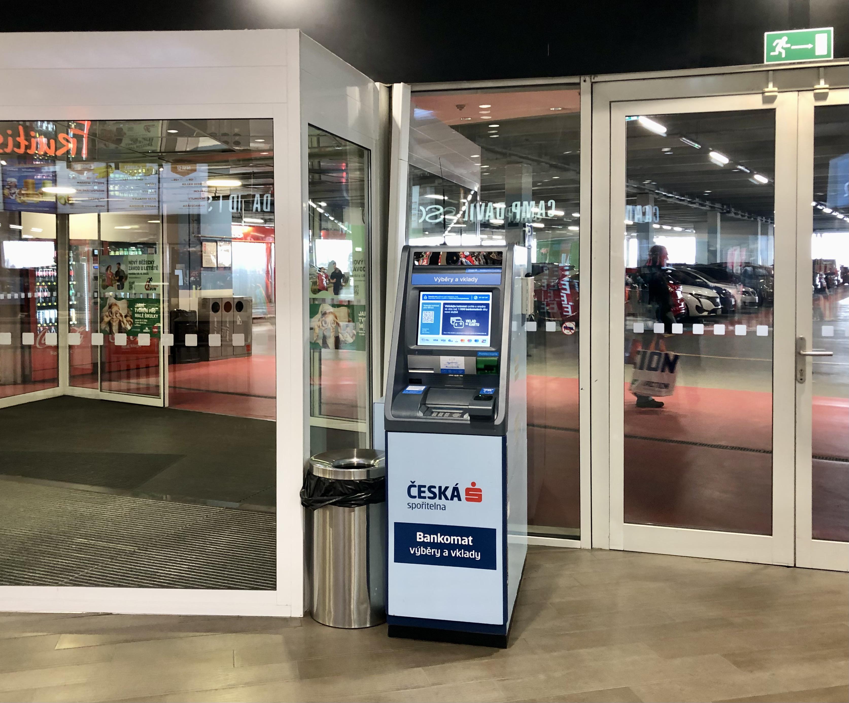 Bankomat České spořitelny foto 2