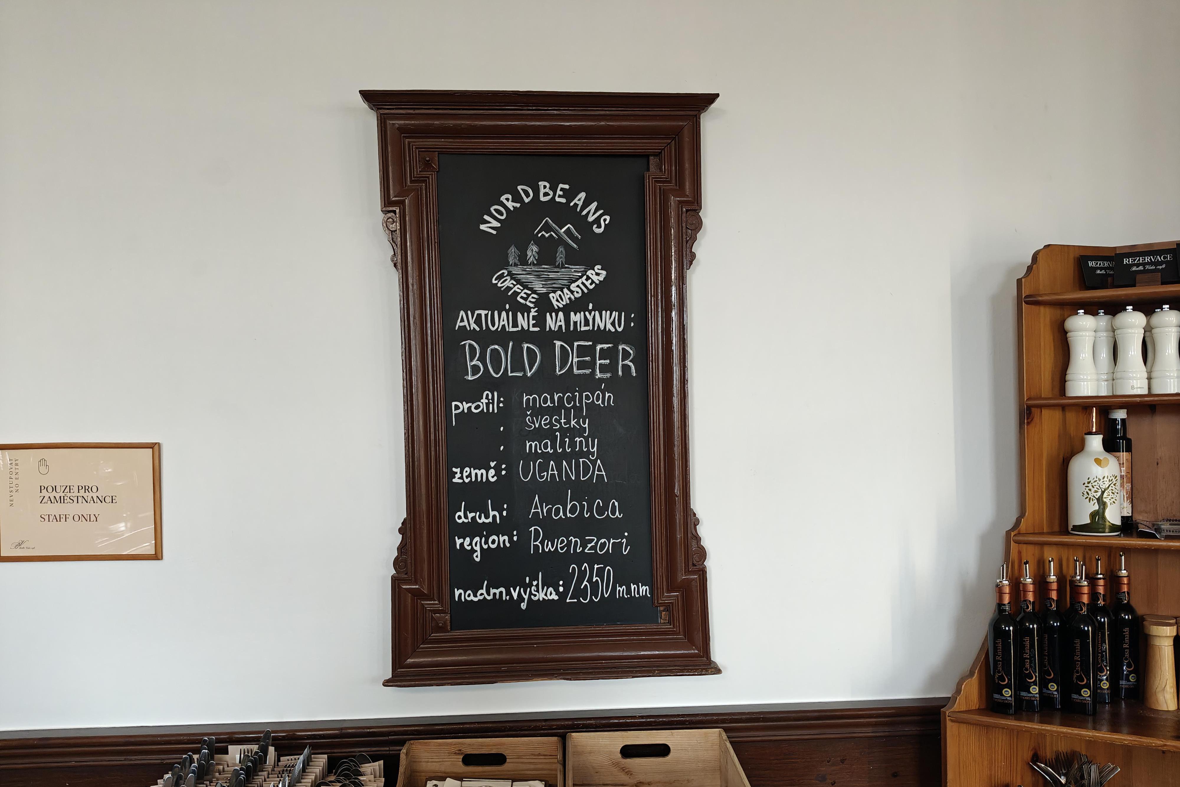 Nová kávová směs BOLD DEER od Nordbeans ❤️