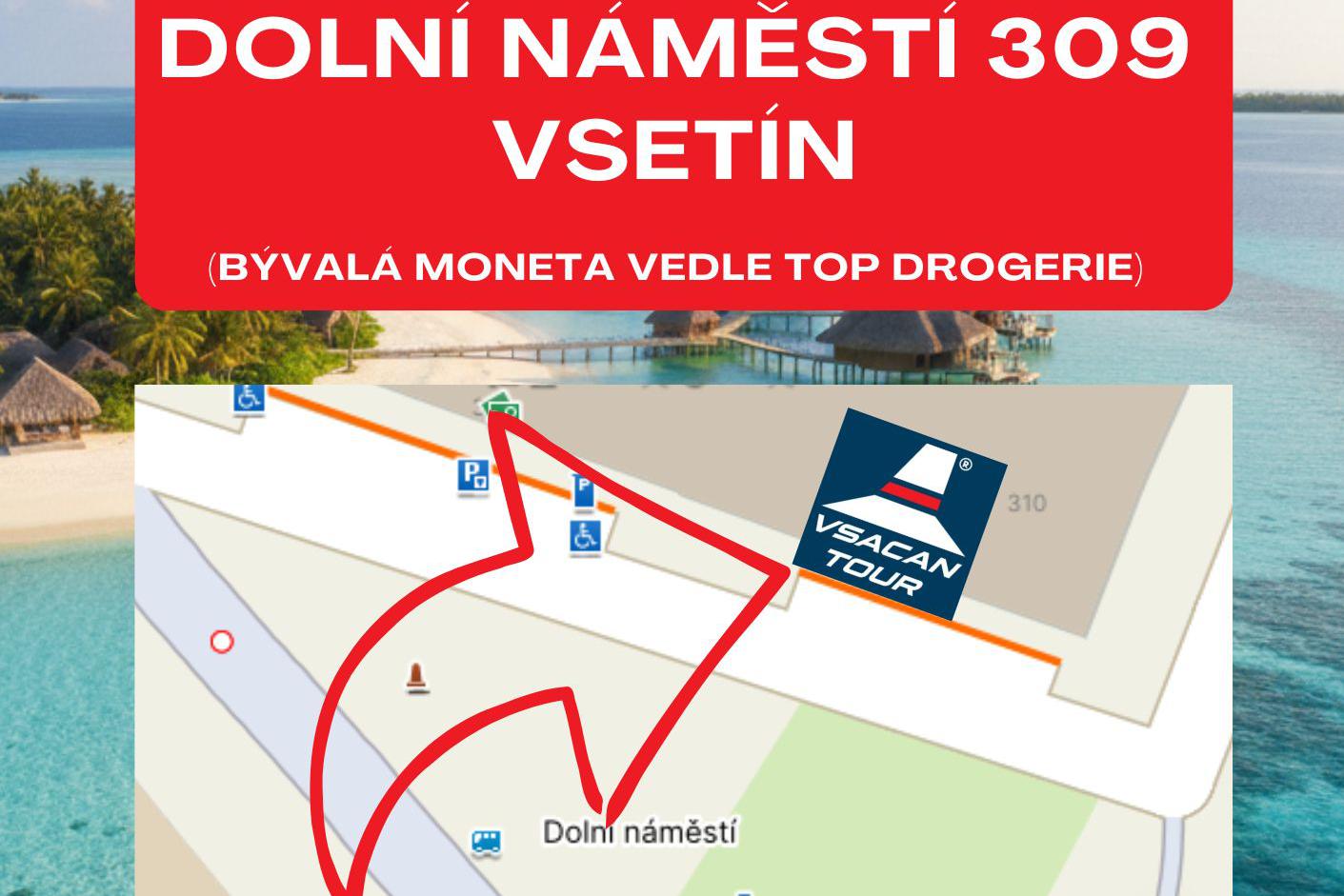 Přestěhovali jsme se na adresu Dolní náměstí 309
