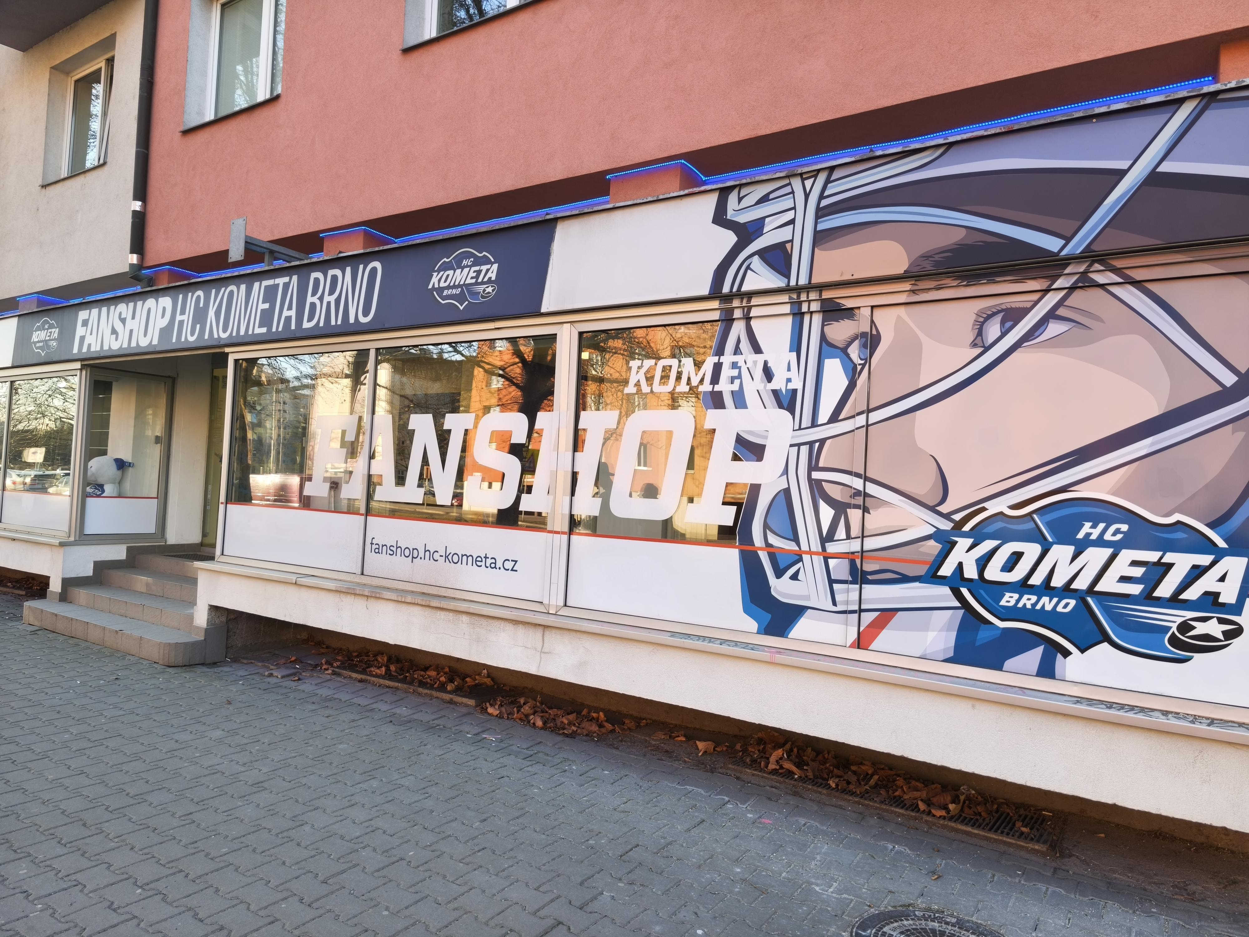 Fanshop HC Kometa Brno foto 2