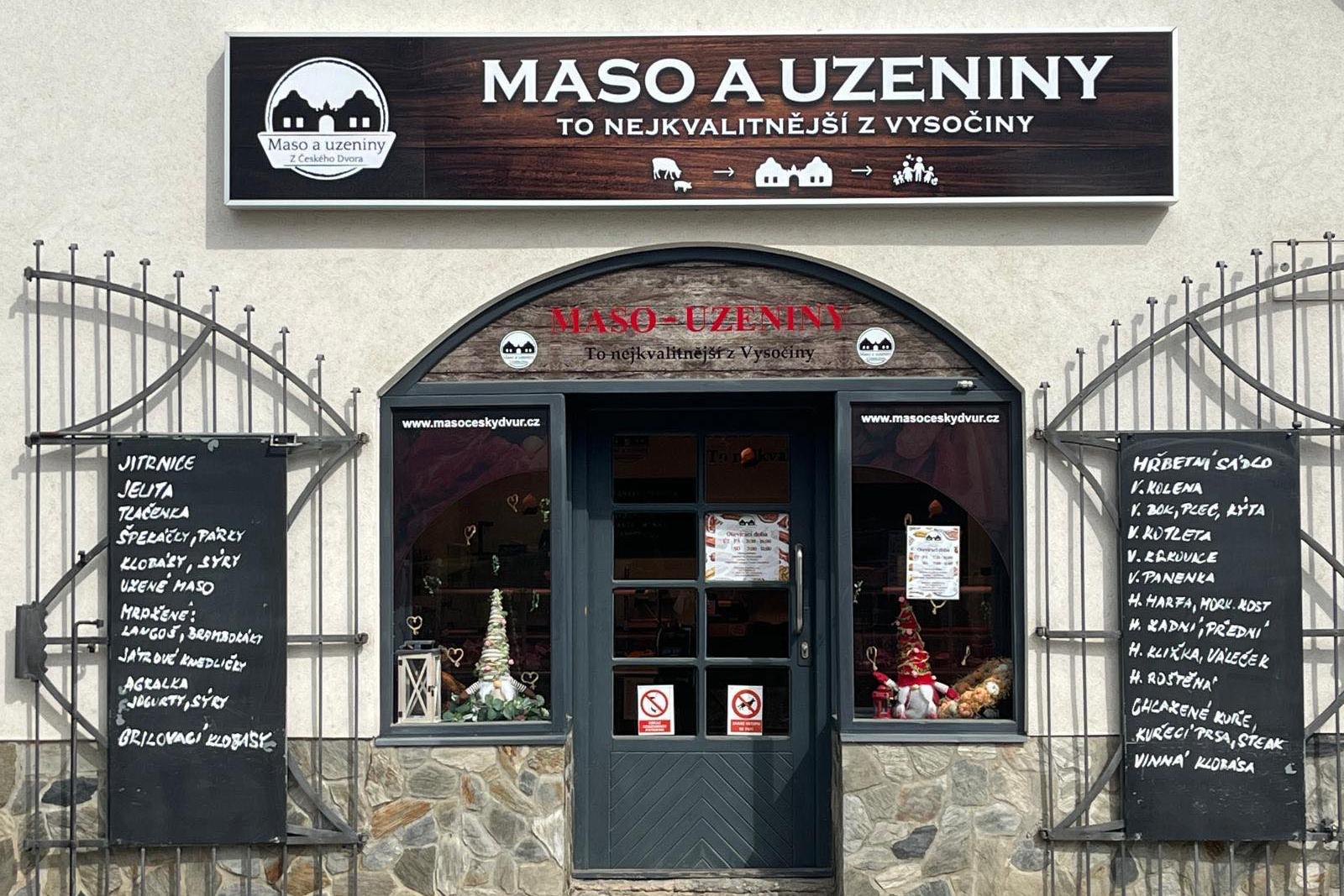 Maso a uzeniny z Českého Dvora