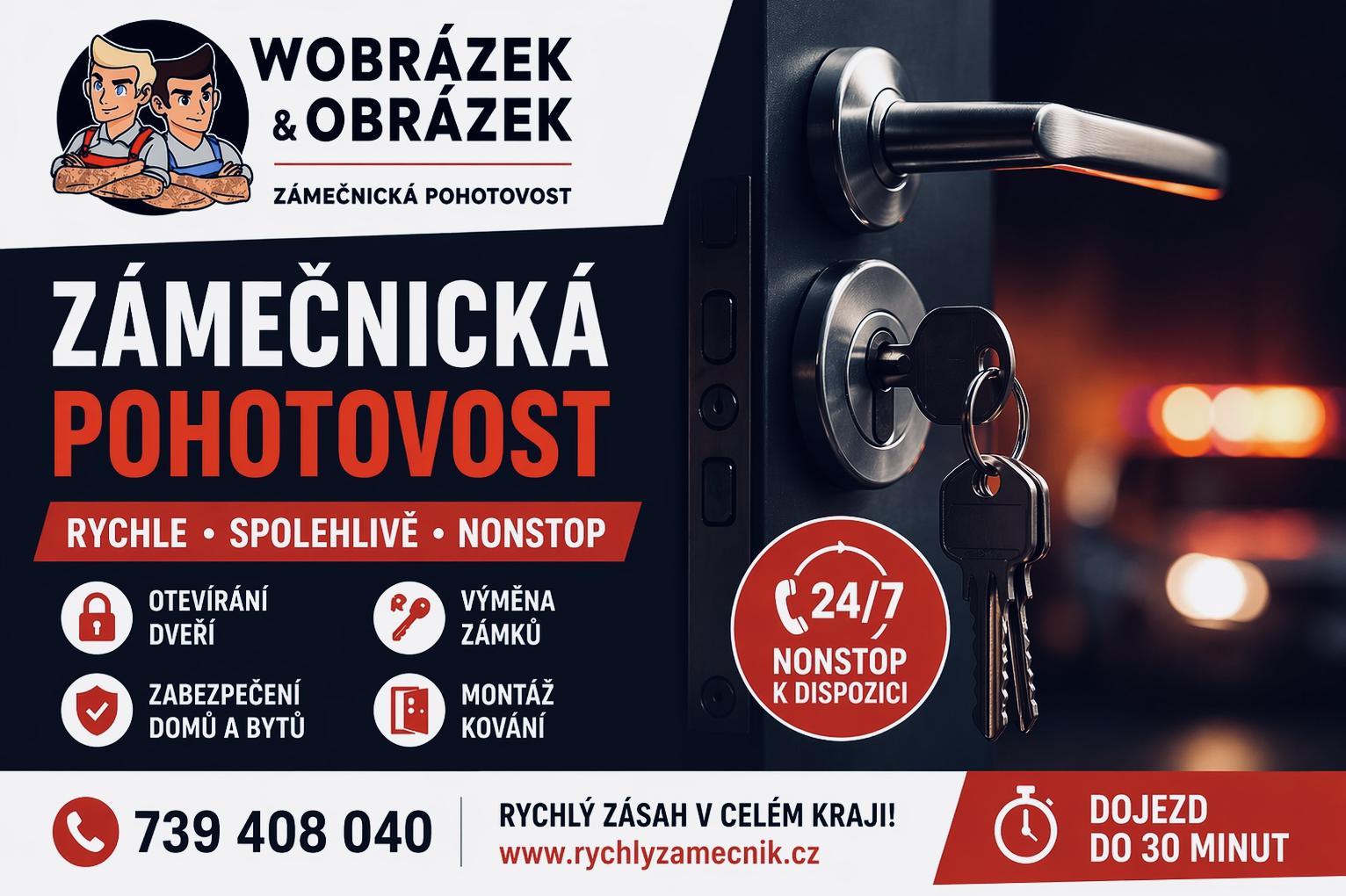 Zamečnická pohotovost NONSTOP 24/7