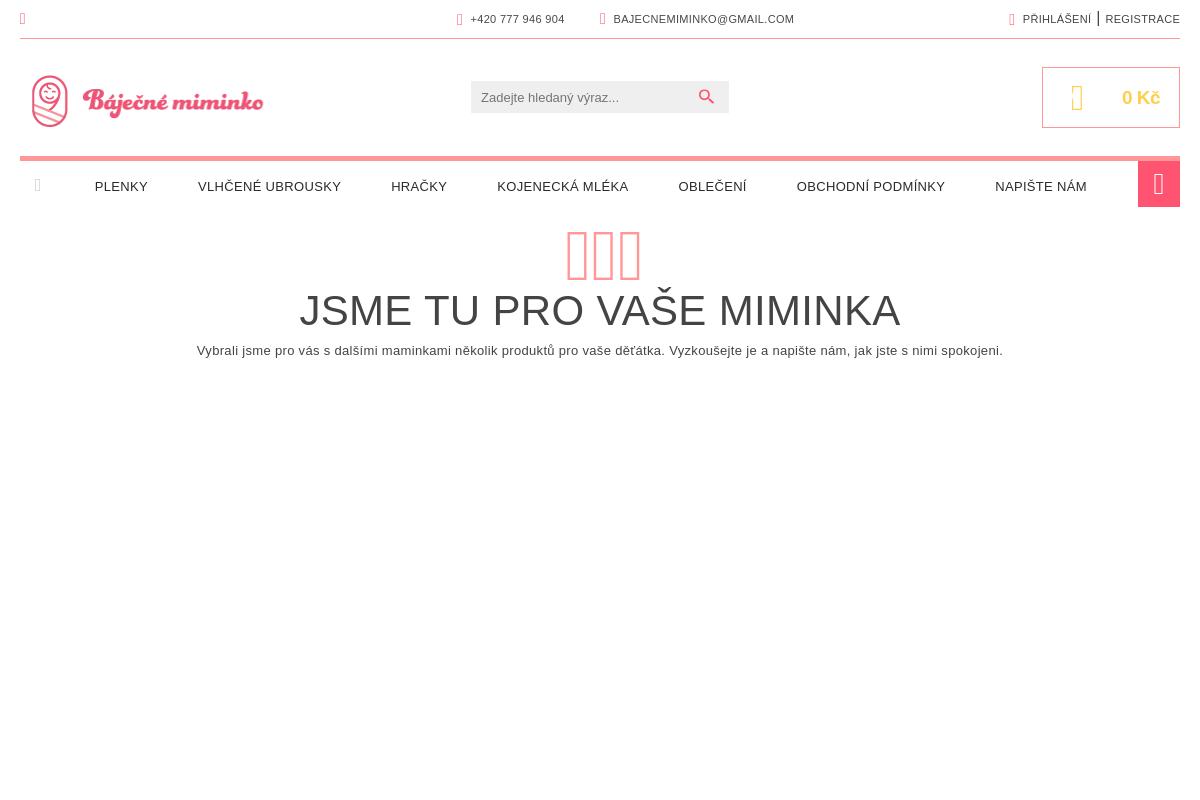 Bajecnemiminko.cz