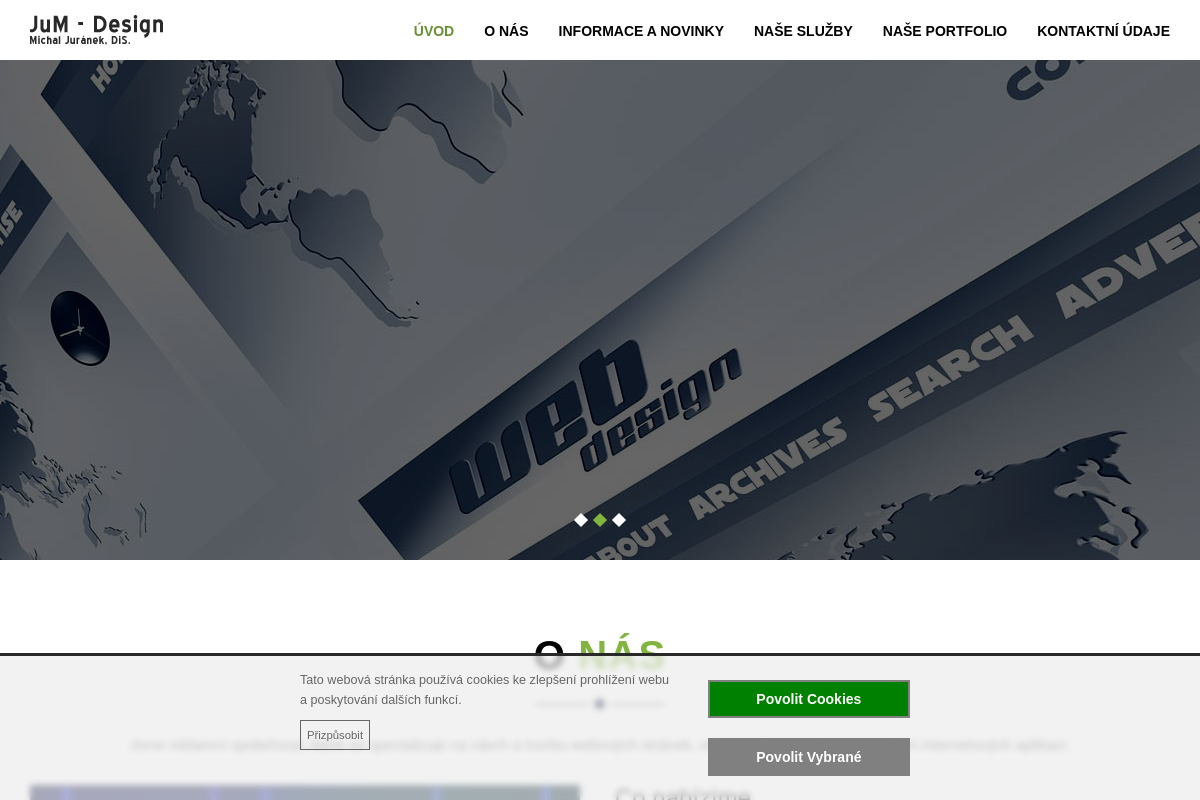 JUM - DESIGN - Michal Juránek, DiS.