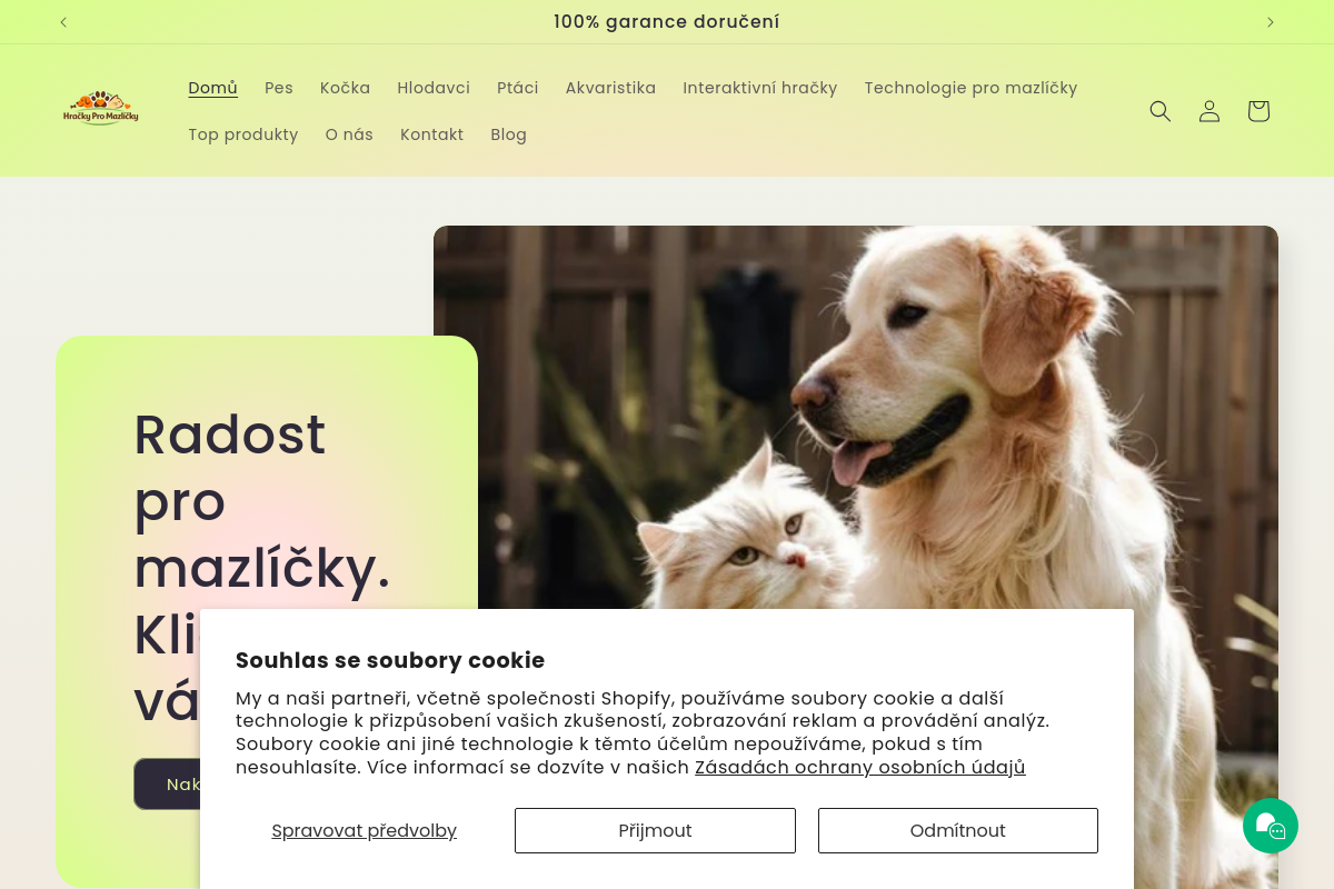 Hrackypromazlicky.cz