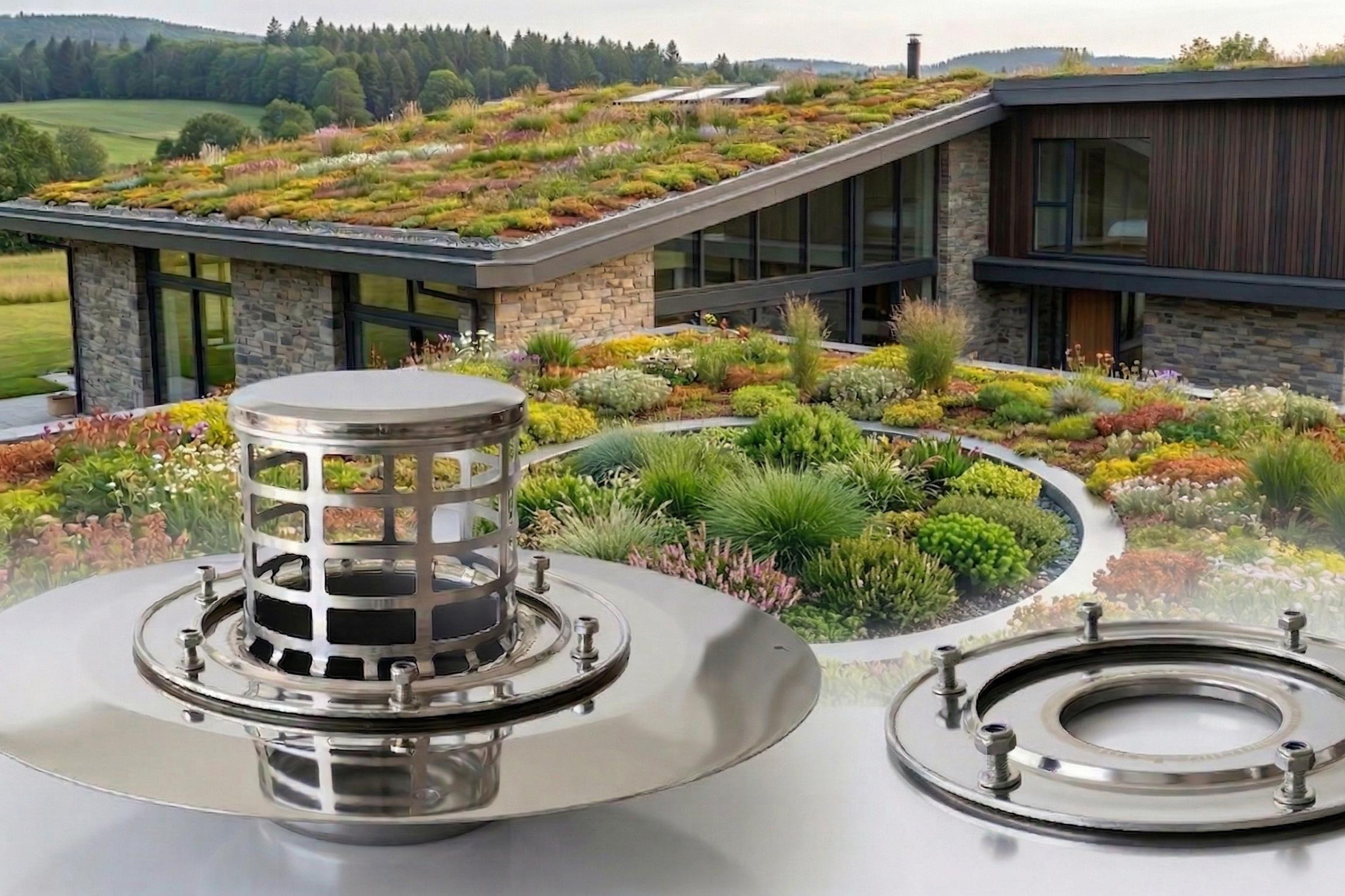 Střešní vtok - nerezový