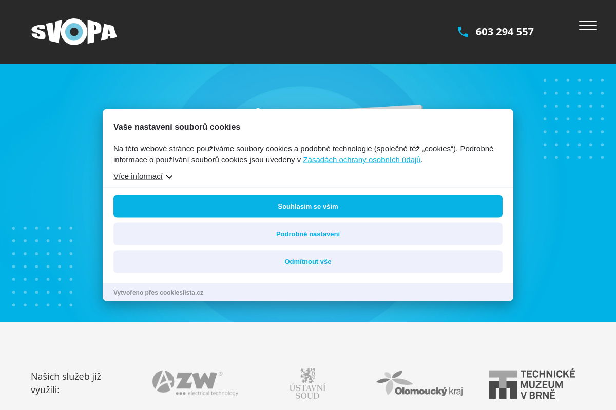 SVOPA - Tvorba webových stránek