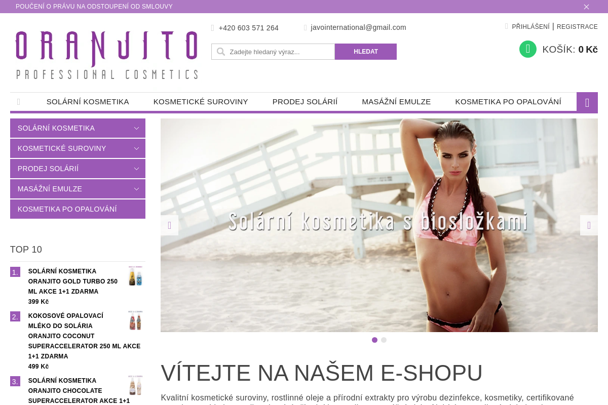 Kosmetika-oranjito.cz
