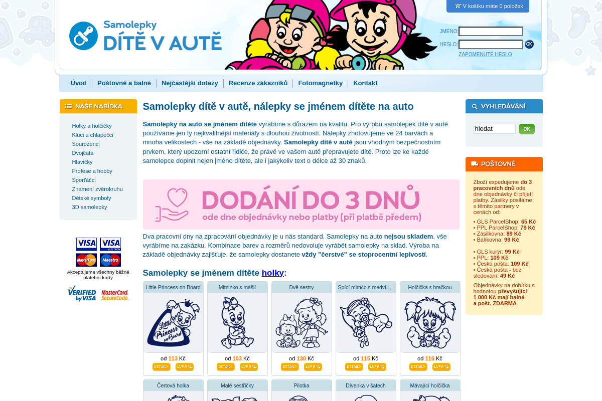 SamolepkyDiteVAute.cz