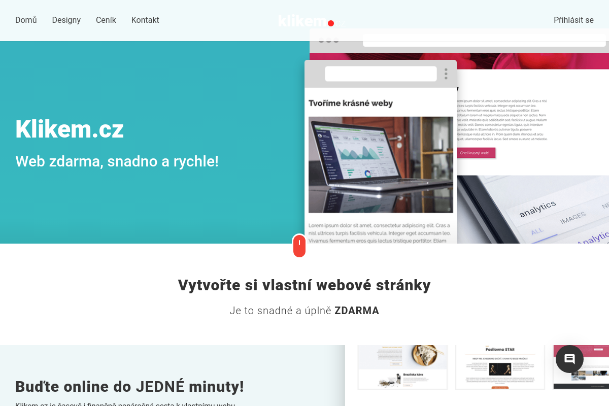 Web klikem