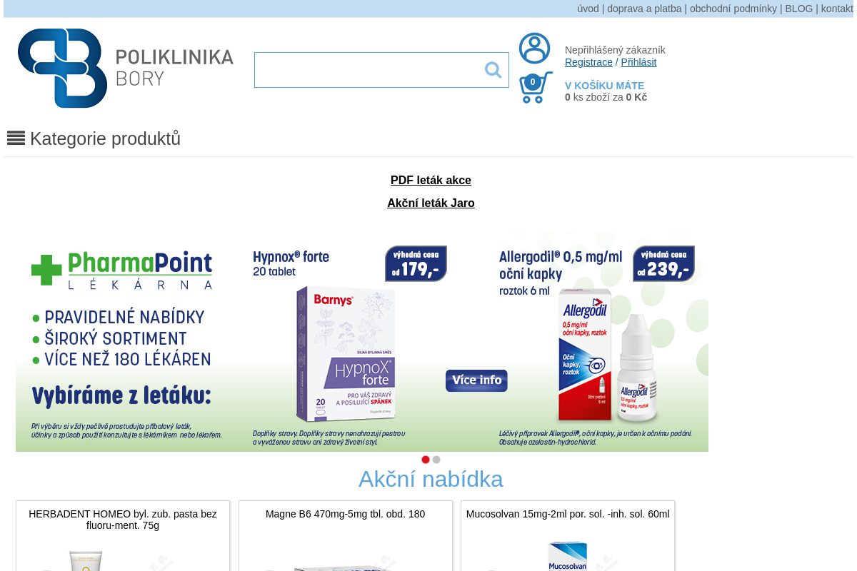 Shop.poliklinikabory.cz