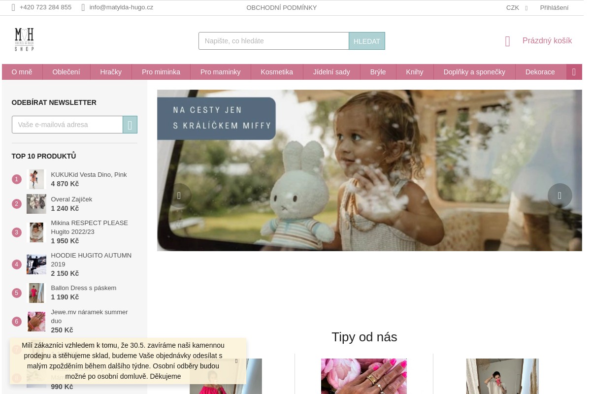 Shop.matylda-hugo.cz