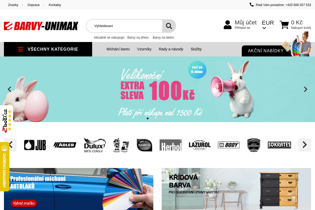 BARVY-UNIMAX.CZ