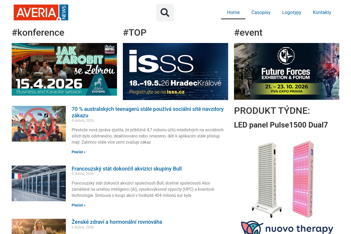 AVERIA LTD., organizační složka