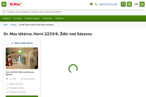 Firemní grafika Dr.Max Lékárna