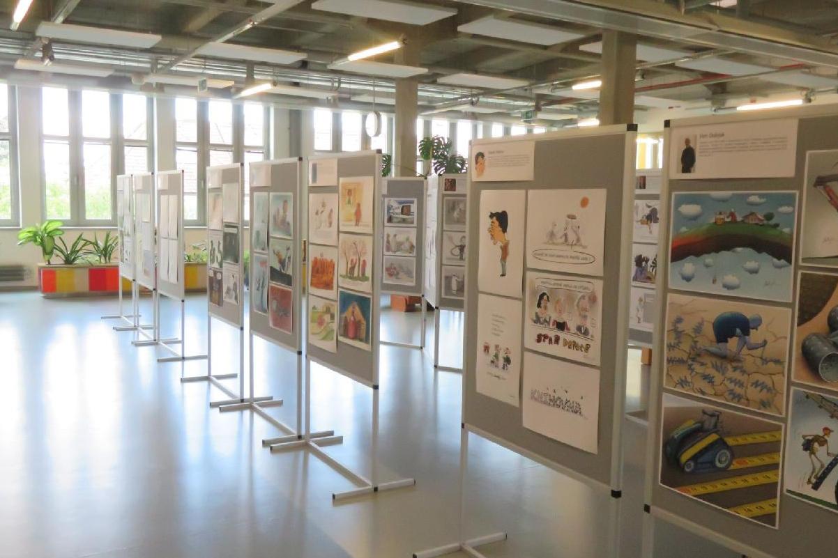 Výstava Unie karikaturistů 35+1