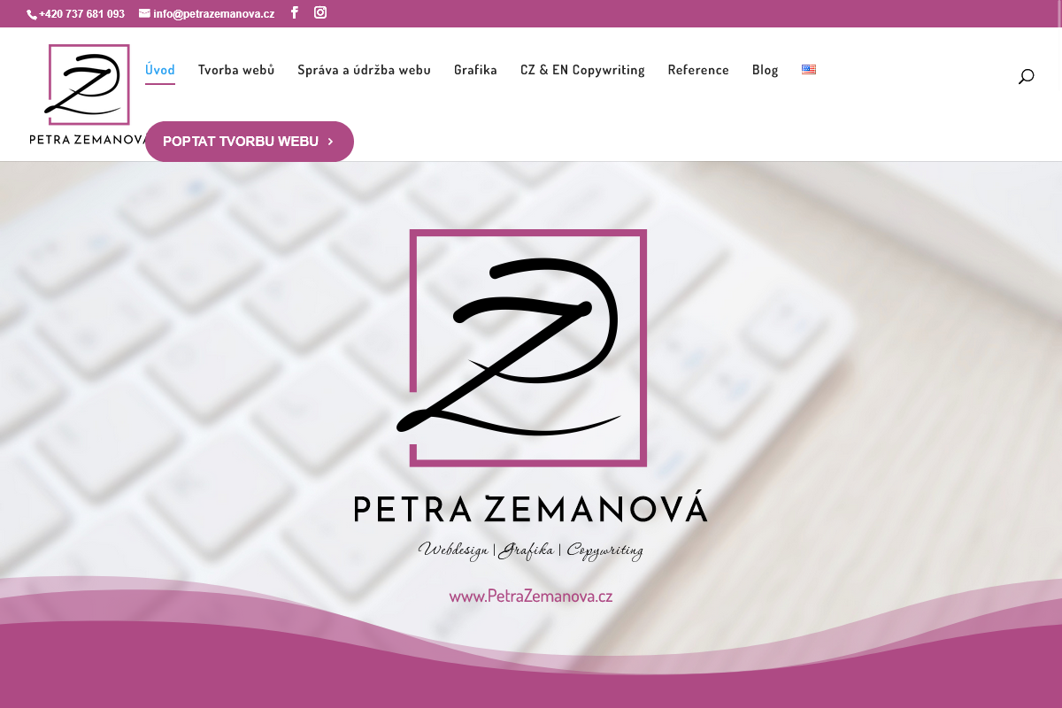 Petra Zemanová Webdesign