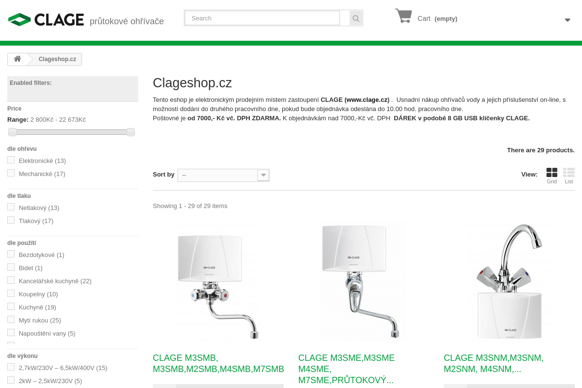 Clageshop.cz