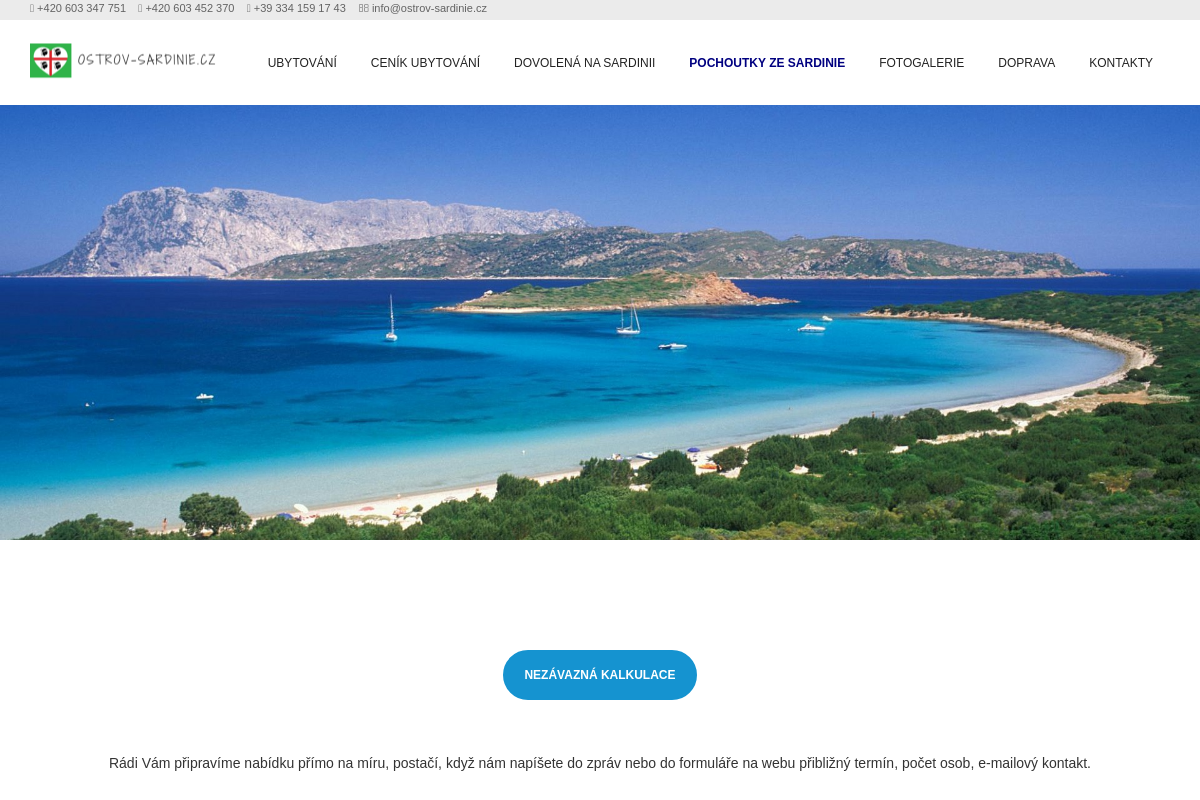 Cestovní agentura OSTROV-SARDINIE