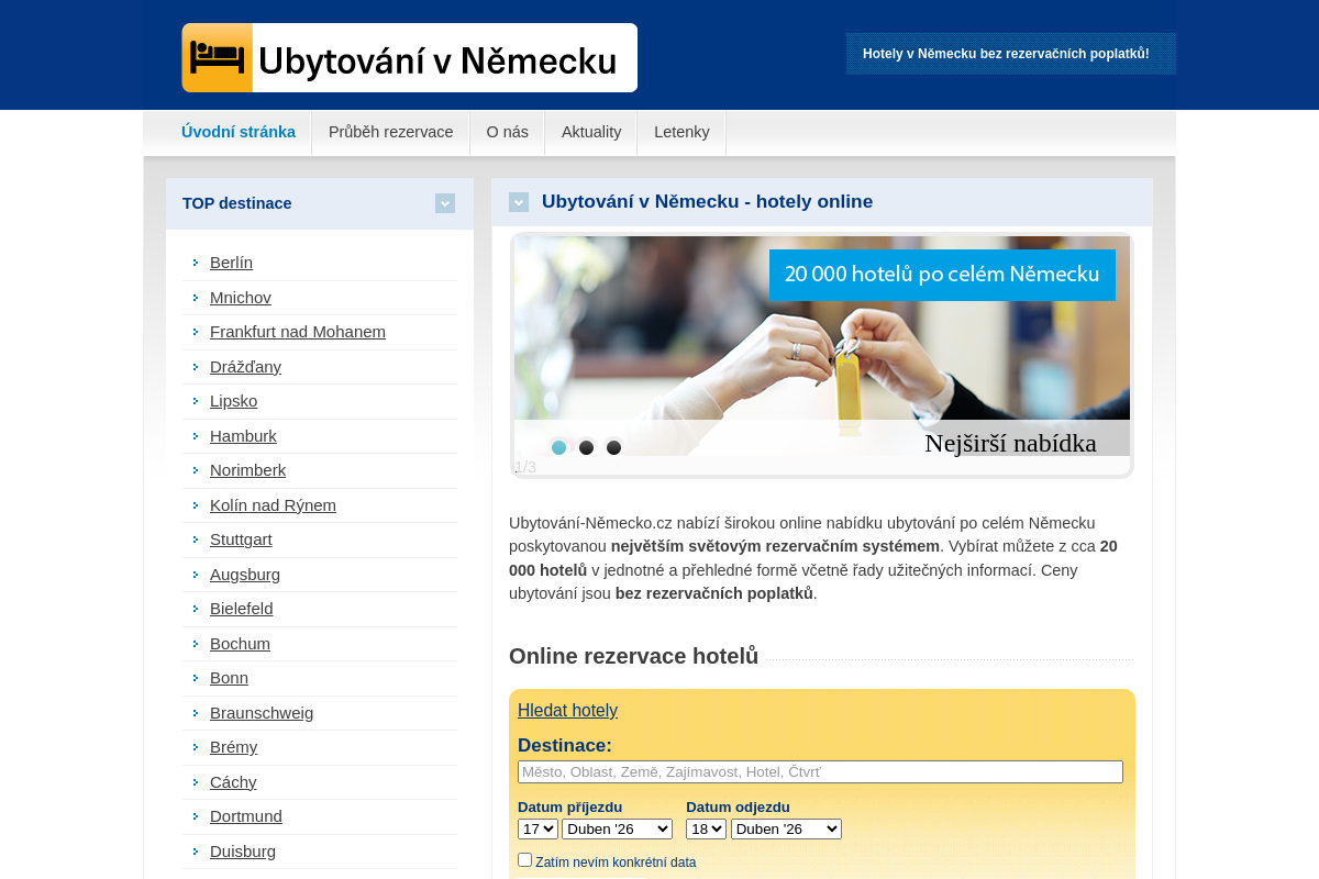 Ubytování-Německo.cz