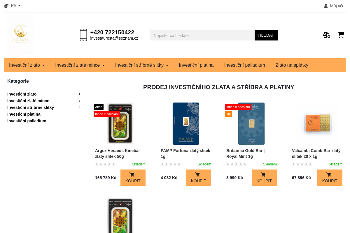 Goldinvesting.cz