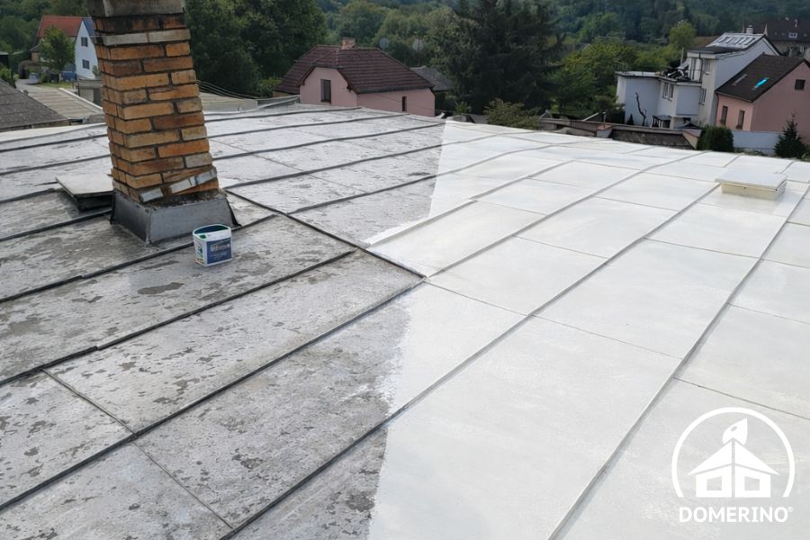 Nátěr plechových střech