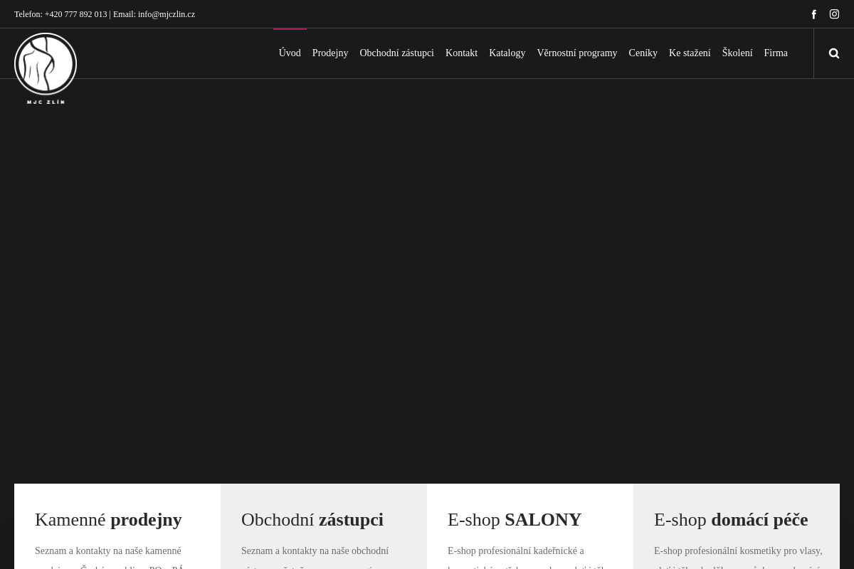 MJC Zlín - potřeby pro kadeřníky