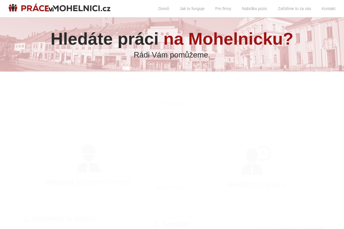 Pracevmohelnici.cz