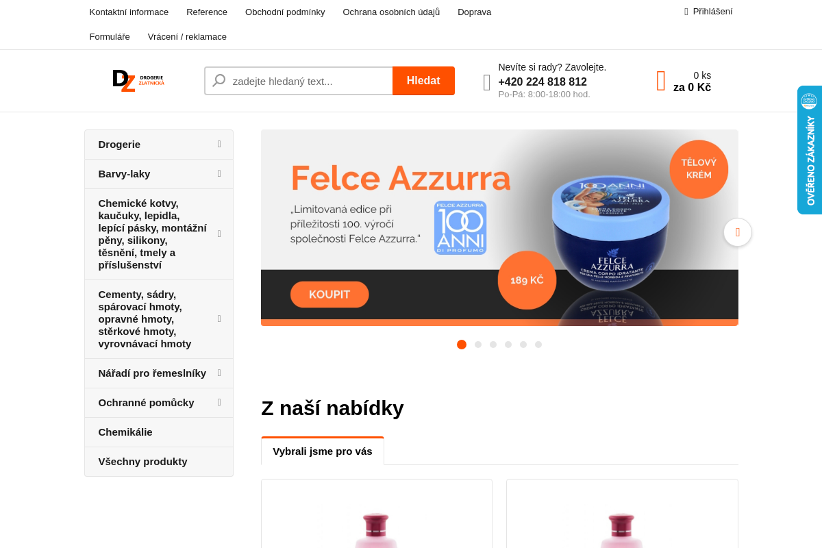 Drogeriezlatnicka.cz