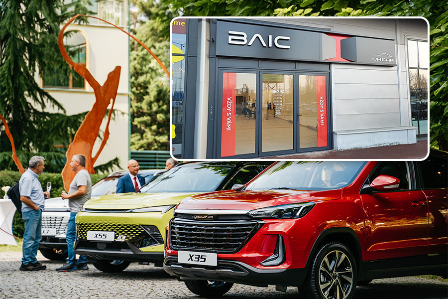 Prodej vozů BAIC a autobazar ve Zlíně