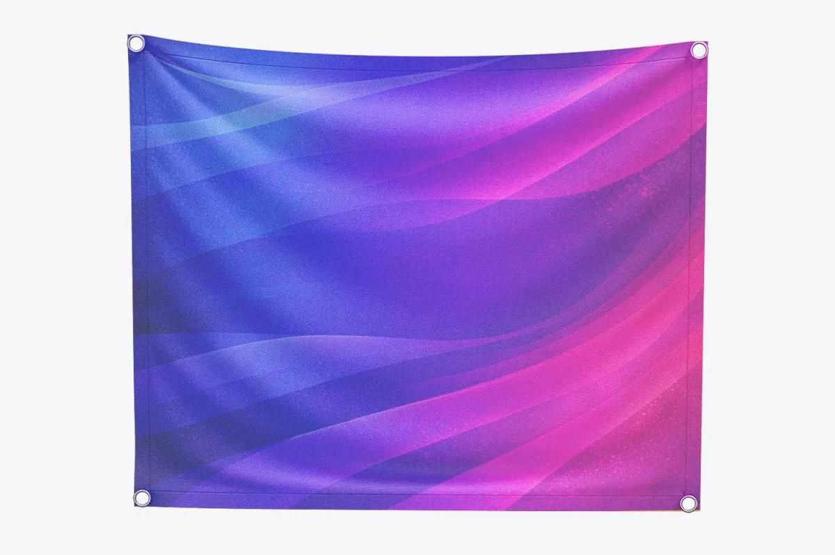 Reklamní bannery s očkováním - Frontlit 510 g