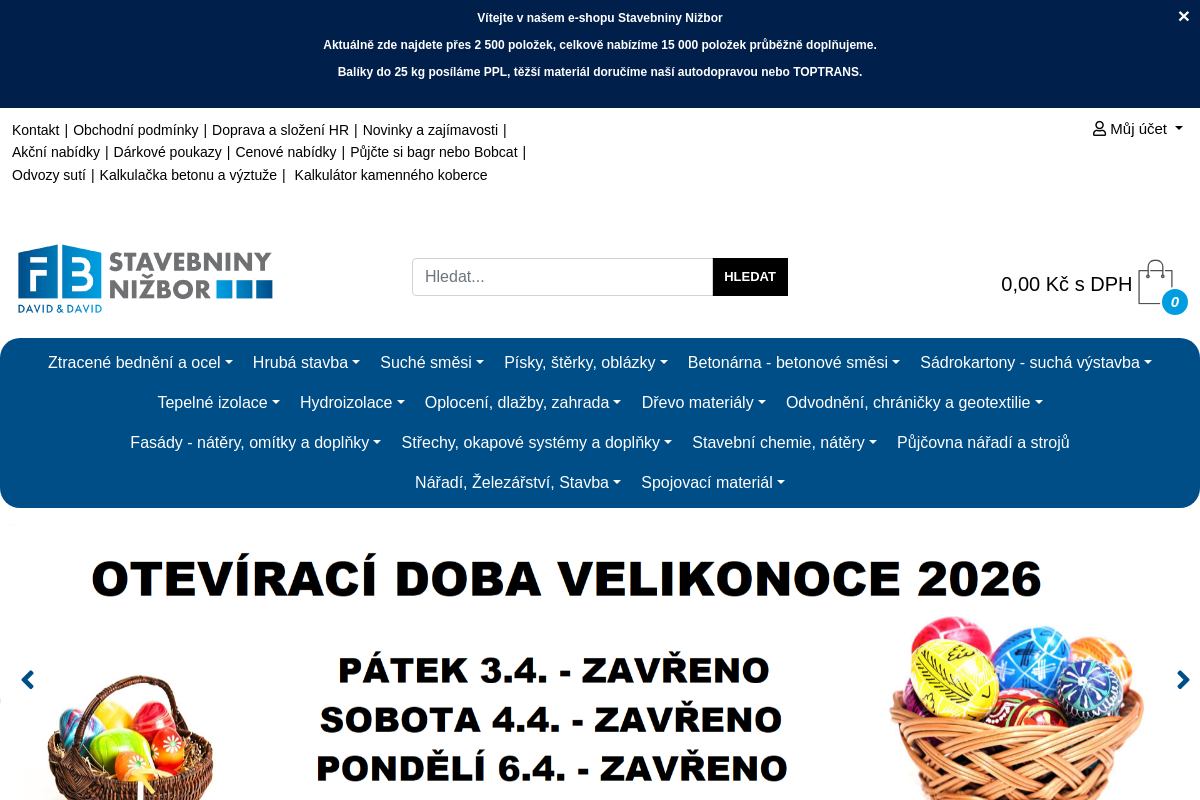 Stavebniny-nizbor.cz