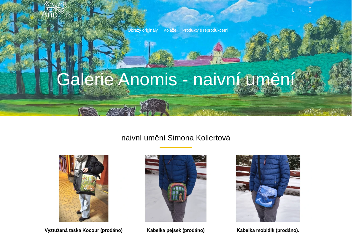 Galerie Anomis - obrazy, naivní umění