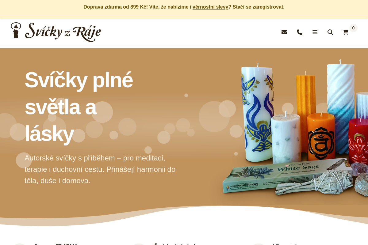 Svíčky z Ráje