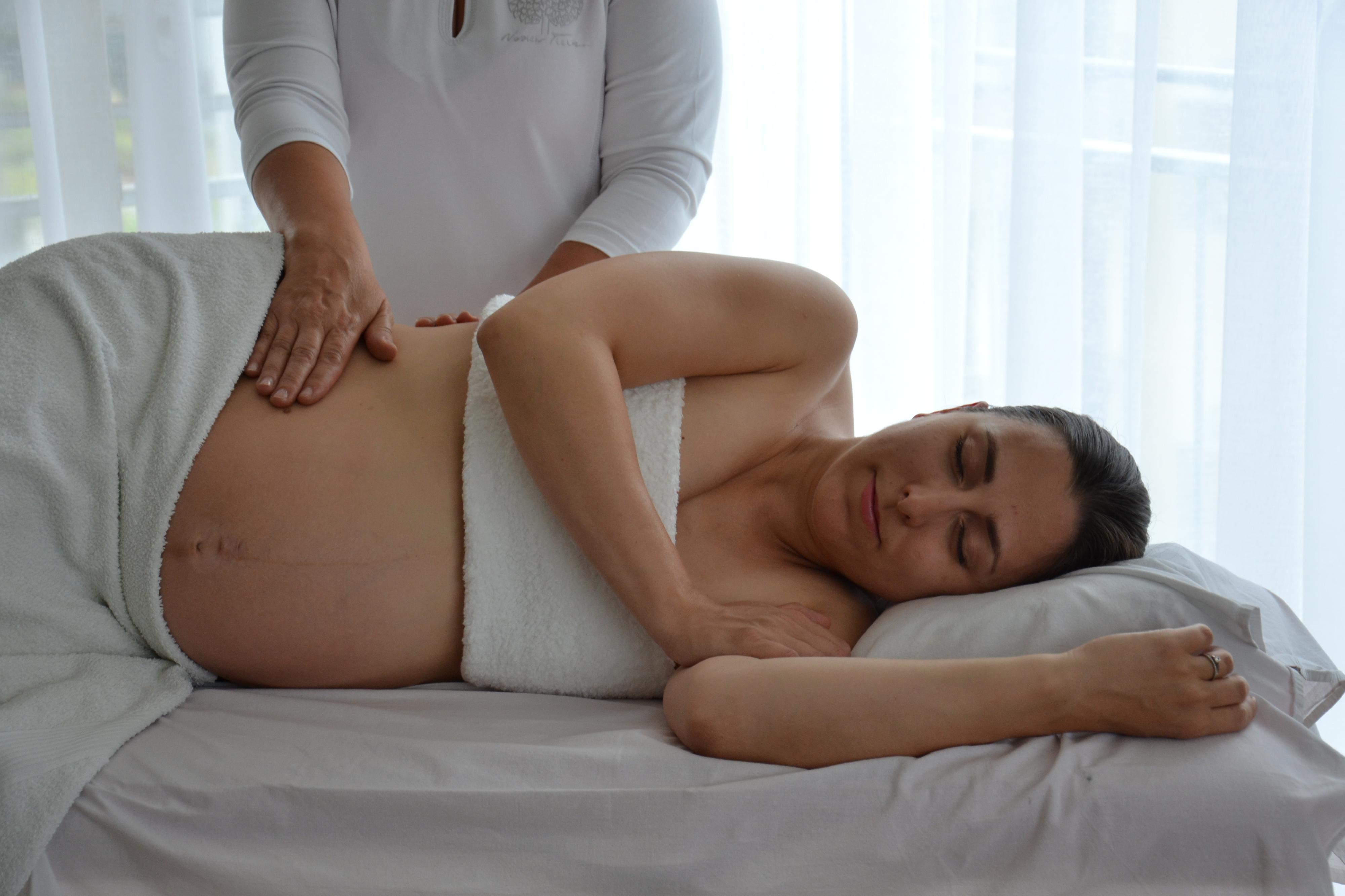 Masáž pro těhulky