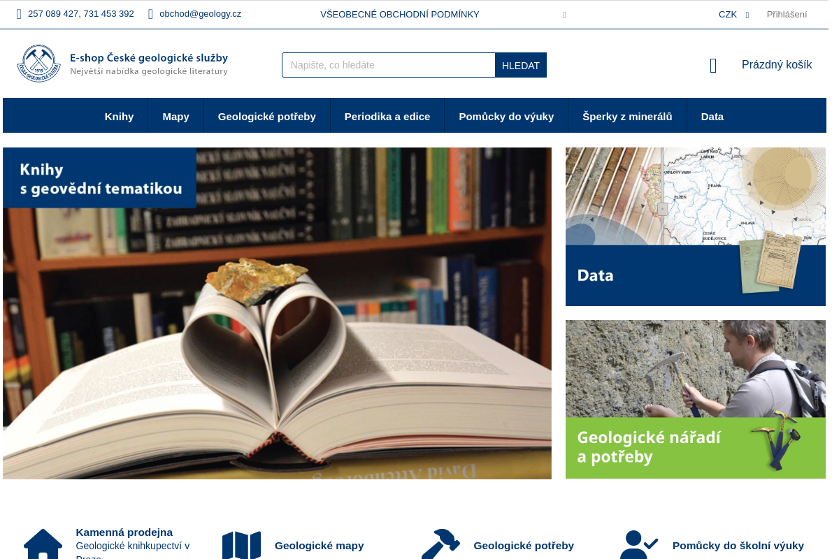 Geologické knihkupectví České geologické služby