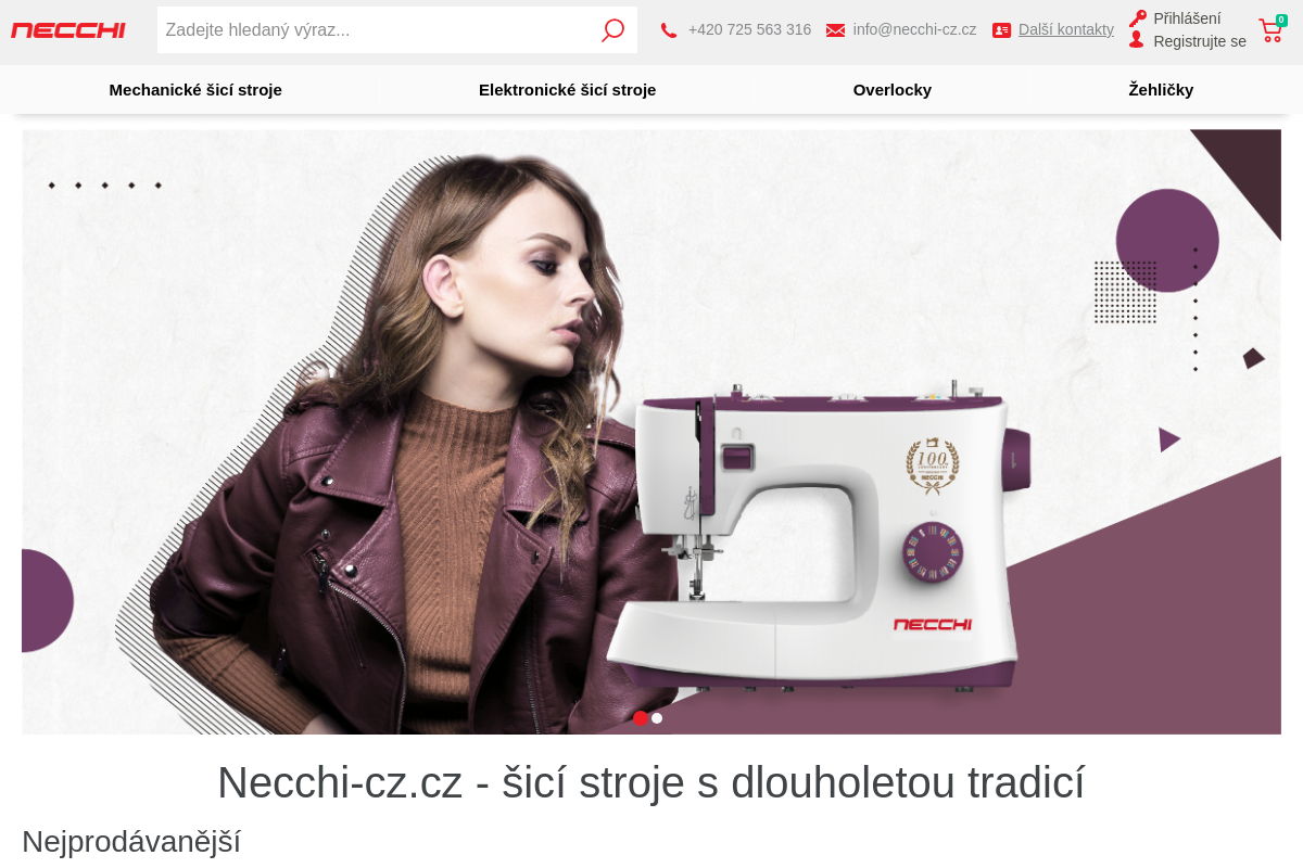 Necchi-cz.cz