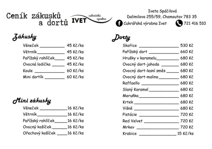 Cukrářská výrobna IVET foto 2