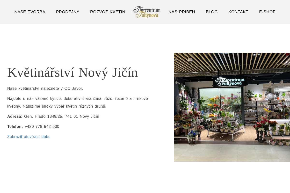 Květinářství Florcentrum Foltýnová